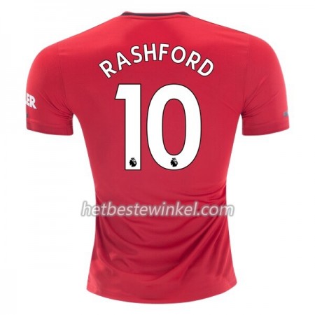 Manchester United Marcus Rashford 10 Voetbalshirts Thuis 2019/20